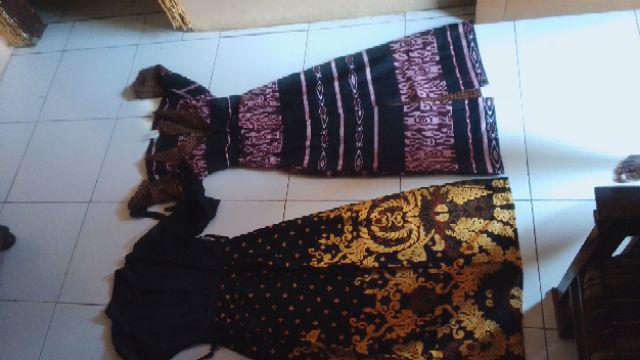 Batik Couple Keluarga Maura Sania Ruffle Ori Ndoro Jowo Dnt Motif Terkini 2021