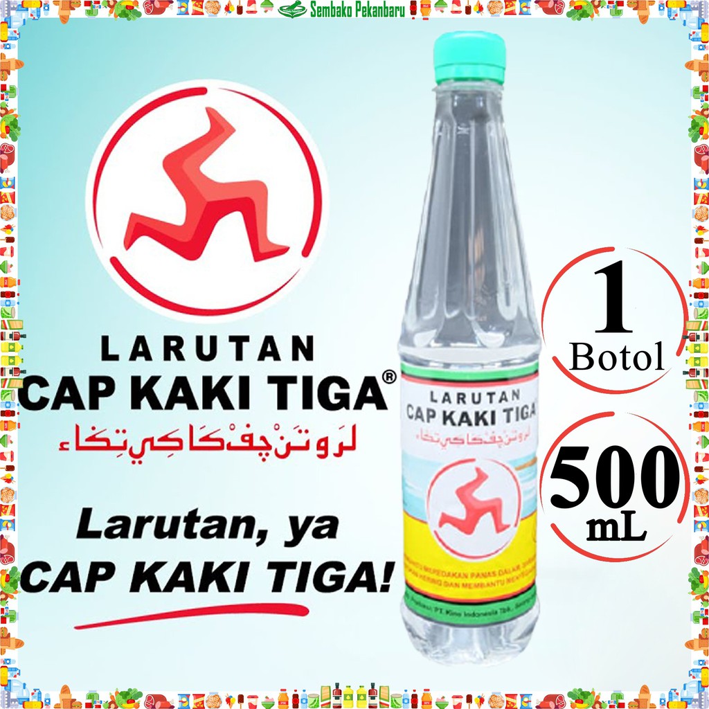 

Larutan Cap kaki Tiga 3 Botol 500 ml