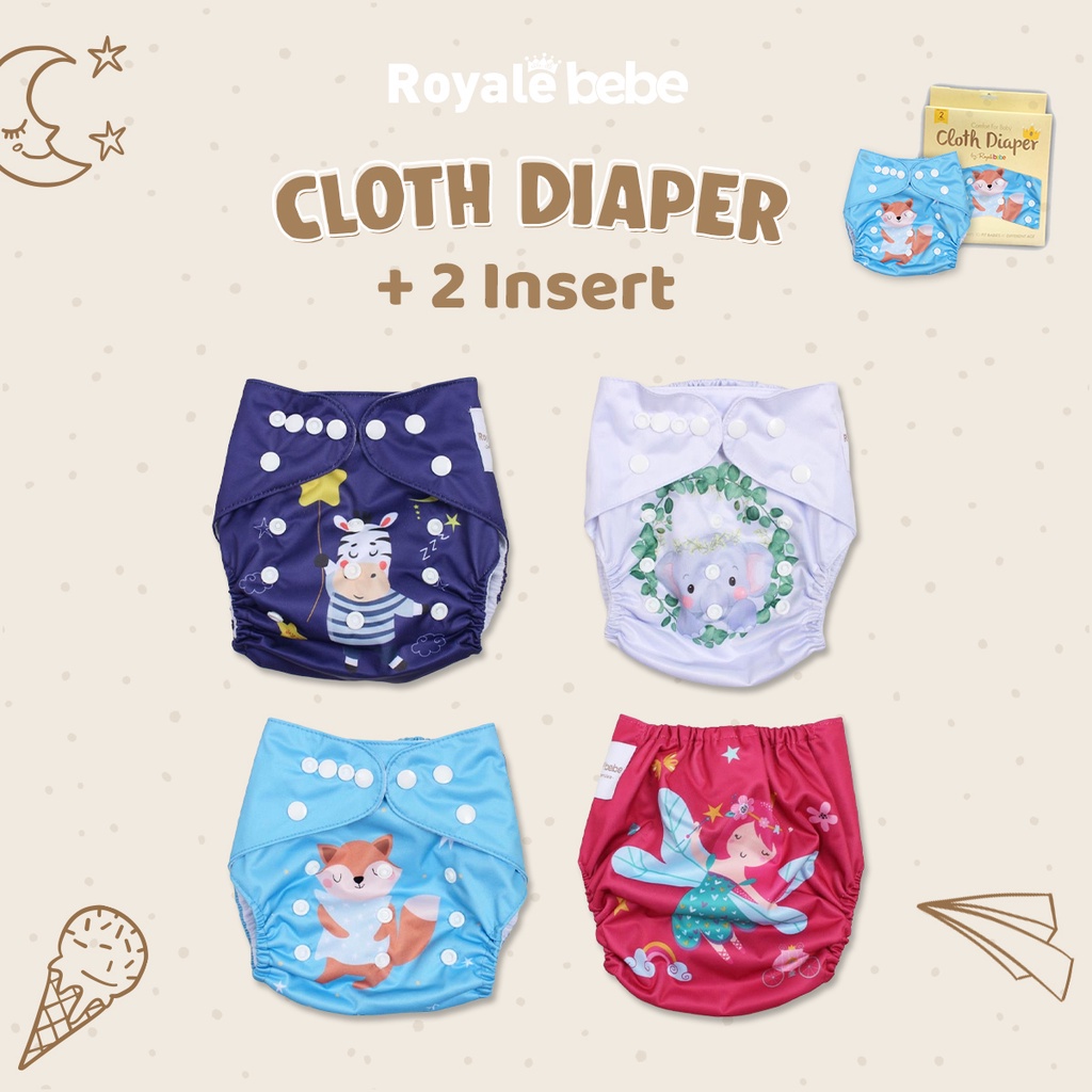 Royale Bebe Cloth Diaper Popok Kain