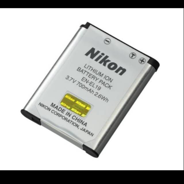 batre kamera nikon coolpix S32 S33 S2500 S2600 S3300 s3400 s3500 s4000