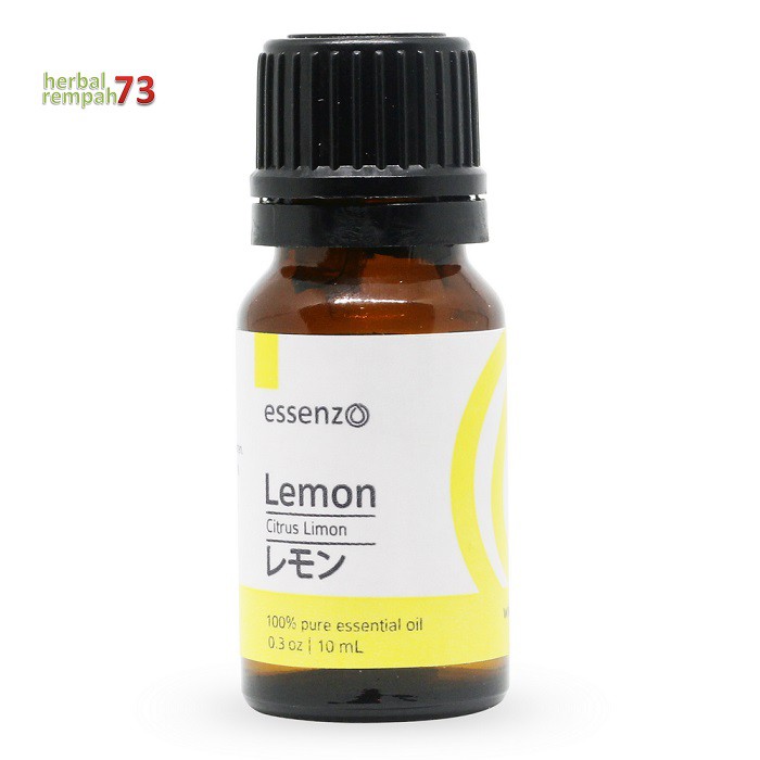 Minyak esensial Lemon (Lemon Essential Oil - 10mL) Essenzo