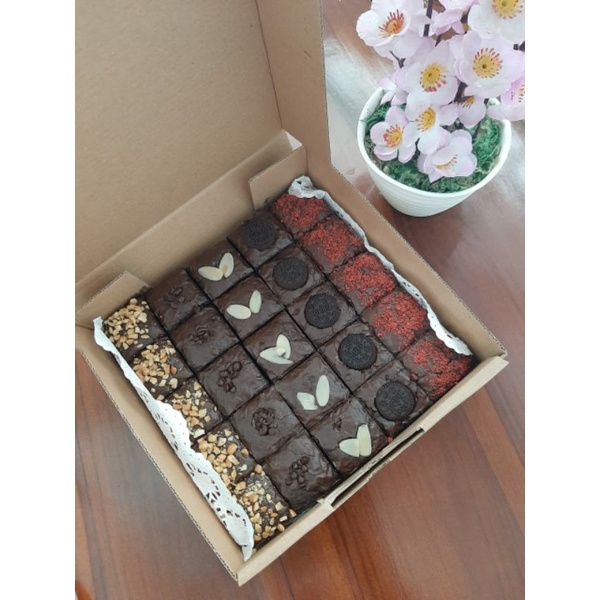 

Fudgy brownies