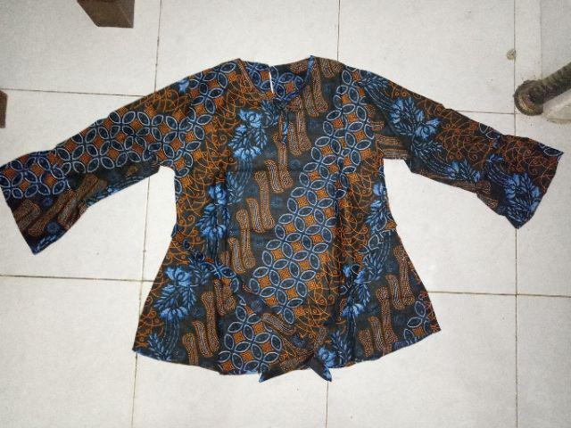 Maura Couple - Sania Ruffle Batik Couple Ori Ndoro Jowi Dnt