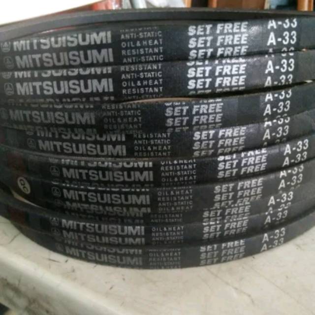 V belt mesin cuci sanyo Aqua  A33 / A820