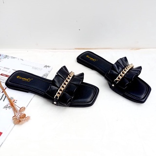 Sandal Wanita Kokop Rempel Strap Rantai MC-VT 96