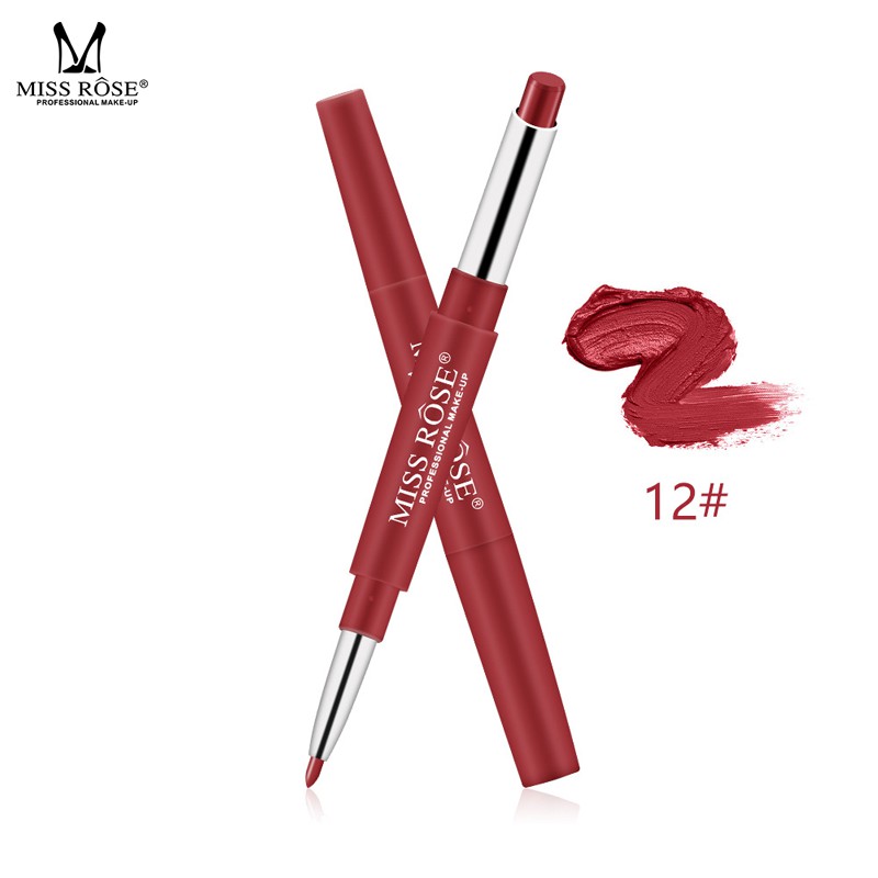 Miss Rose Lipstick + Lip Liner-B12