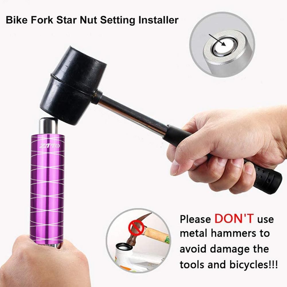 YGRETTE - ZTTO ALAT PASANG HEADSET STARNUT SEPEDA Bicycle Threadless Headset Star Nut Install Tool