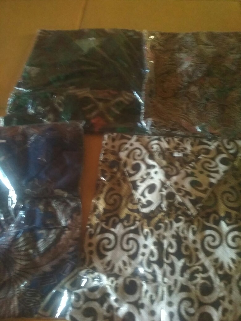 Kemeja Batik Pria Ppbtk07 Modern Lengan Pendek Casual Modis Trendy Masa Kini M L Xl Asli Pekalongan