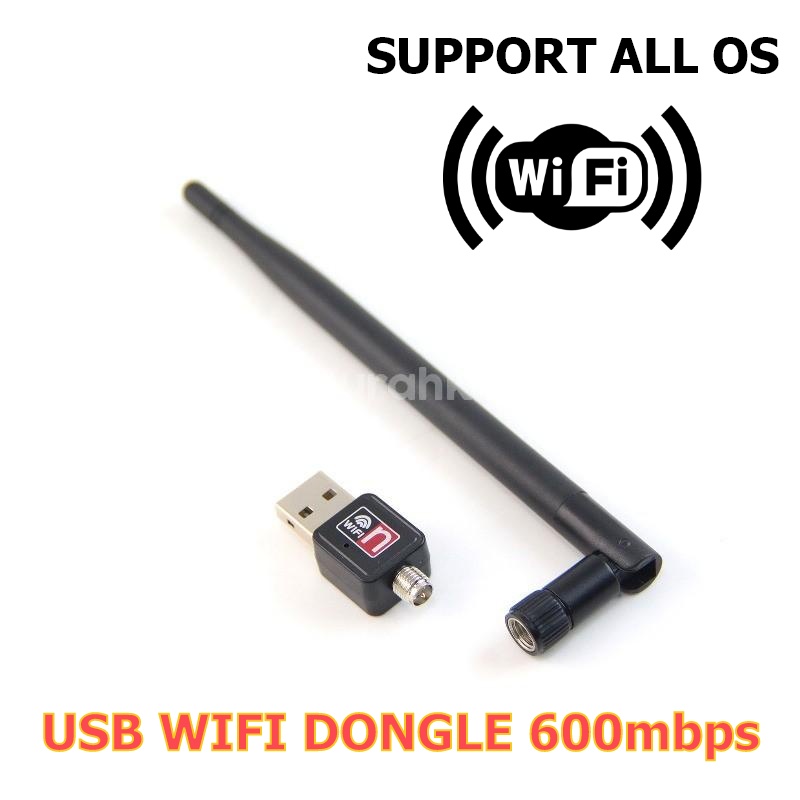 USB WIFI DONGLE 600mbps - ANTENA PENERIMA SINYAL WIFI