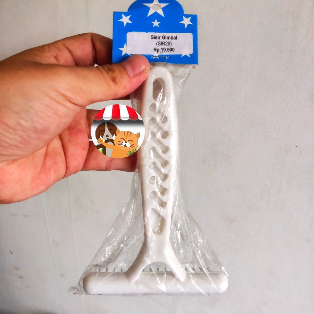 Sisir Bulu Gimbal Bulu Rontok Sikat Brush Grooming Anjing Kucing