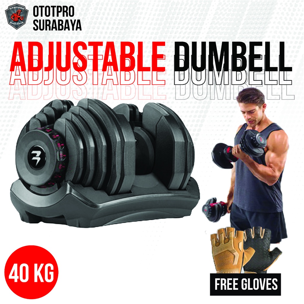 Jual Bodymaster Adjustable Dumbell Kg Lbs Dumbel Set Bowflex Dumbell Gym Shopee Indonesia