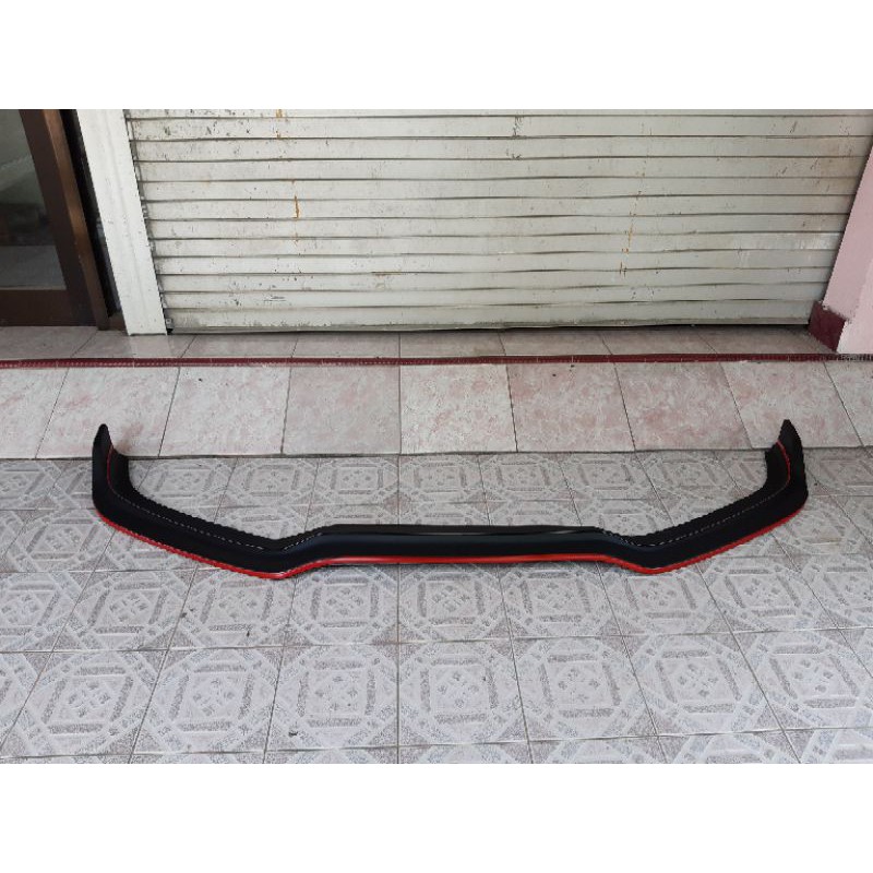 front lips honda mobilio rs list merah