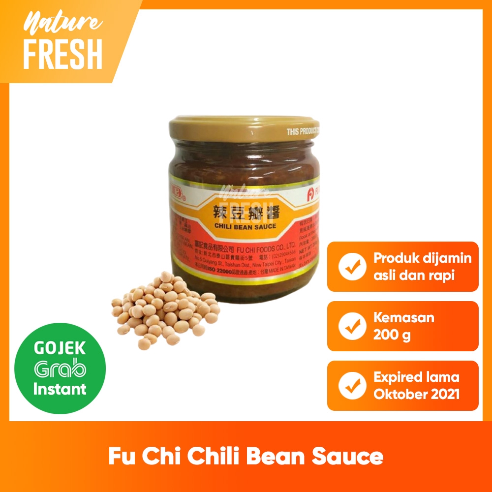 Fuchi Chili Bean Sauce La Doubanjiang Fu Chi Chili Bean Paste Saus Kacang Kedelai Pedas