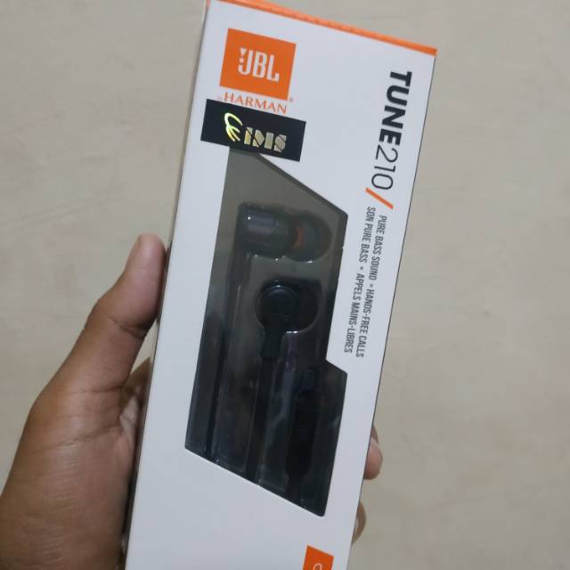 JBL T210 HITAM