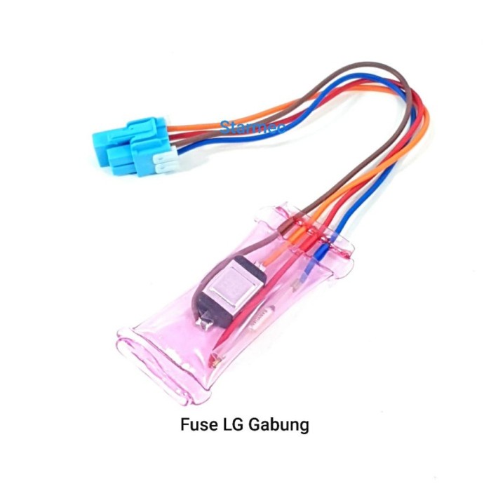 Defrost Fuse Kulkas LG Gabung Fuse 10A - 70C 4 Kabel