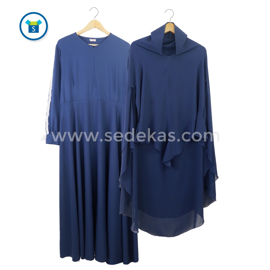 GAMIS SYARI JUMBO JILBAB 2 LAYER UKURAN SET MURAH BUSUI POLOS MAXI DRESS GAMIS PESTA KEKINIAN TERMUR