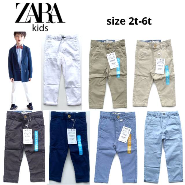  CELANA  PANJANG PART 2 CHINO  ZARA  KIDS BASIC ANAK COWOK 