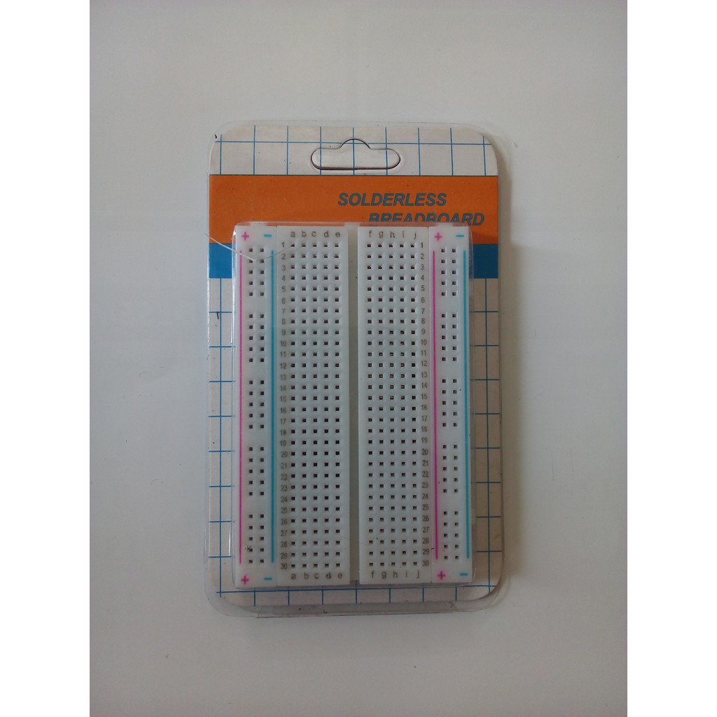 Breadboard Mini 400 Tie Hole Project Board Solderless