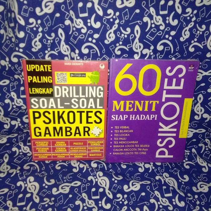 Paket 2 Buku Tes Psikologi Psikotes Soal Soal Gambar Seleksi Shopee Indonesia