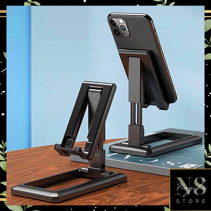 ✨NAGIHI✨ Folding Desktop HD-28 Phone Holder Lipat Universal Support Stand Meja Standing HD28 Dudukan Sandaran