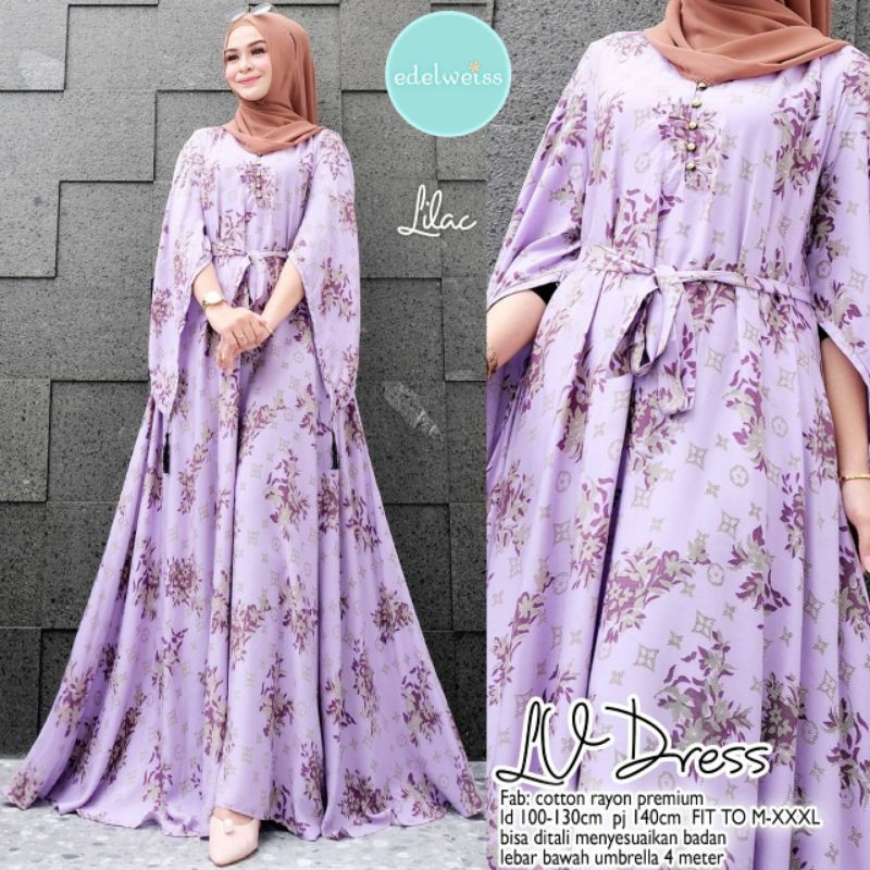 Lv dress dan maxi ruby