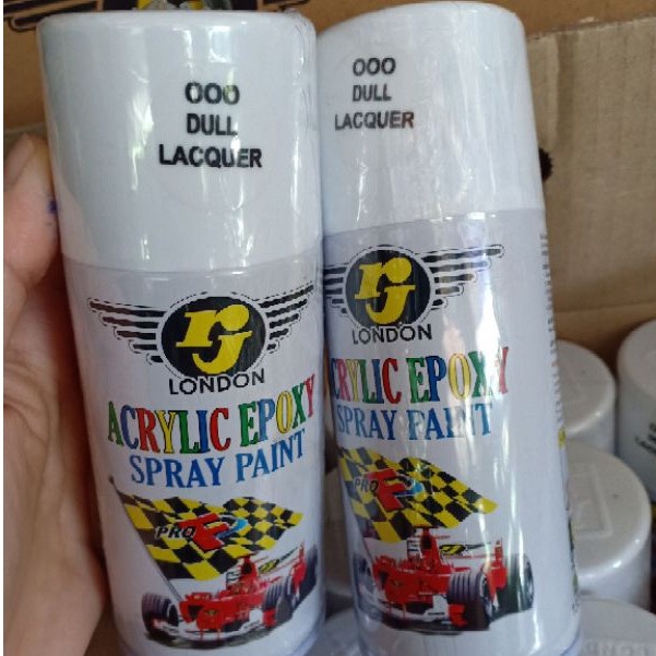 Pilok Pilox RJ London 150 cc Warna Silver, Silver Metalik, Putih dan Clear &amp; Clear Doff (Kecil)