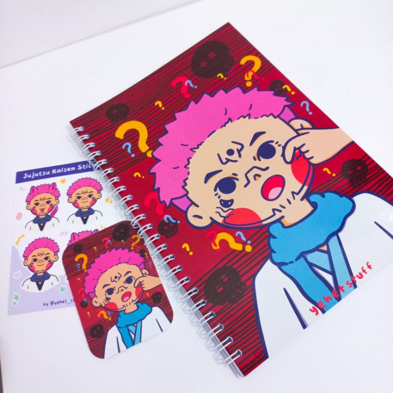 

Notebook Sukuna Jujutsu Kaisen by yehetstuff