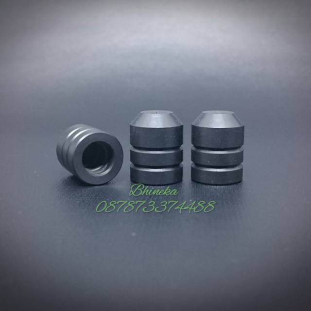 Tutup Mini Kupler Teflon/Pom hitam