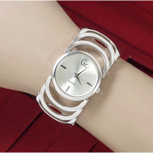 GC Jam Tangan Wanita | Jam Tangan Wanita / Cewek Murah Gc Sisik Rantai Silver B_SWH