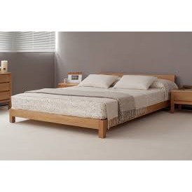 Tempat tidur, dipan, ranjang minimalis kayu jati model pendek