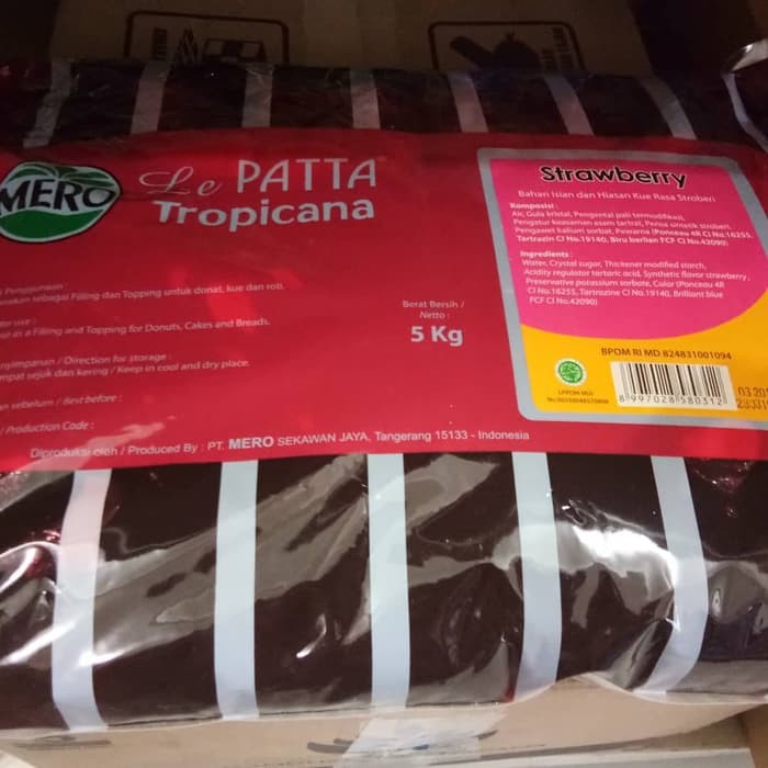 

SELAI STRAWBERRY LEPATTA TROPICANA REPACK 500 GR