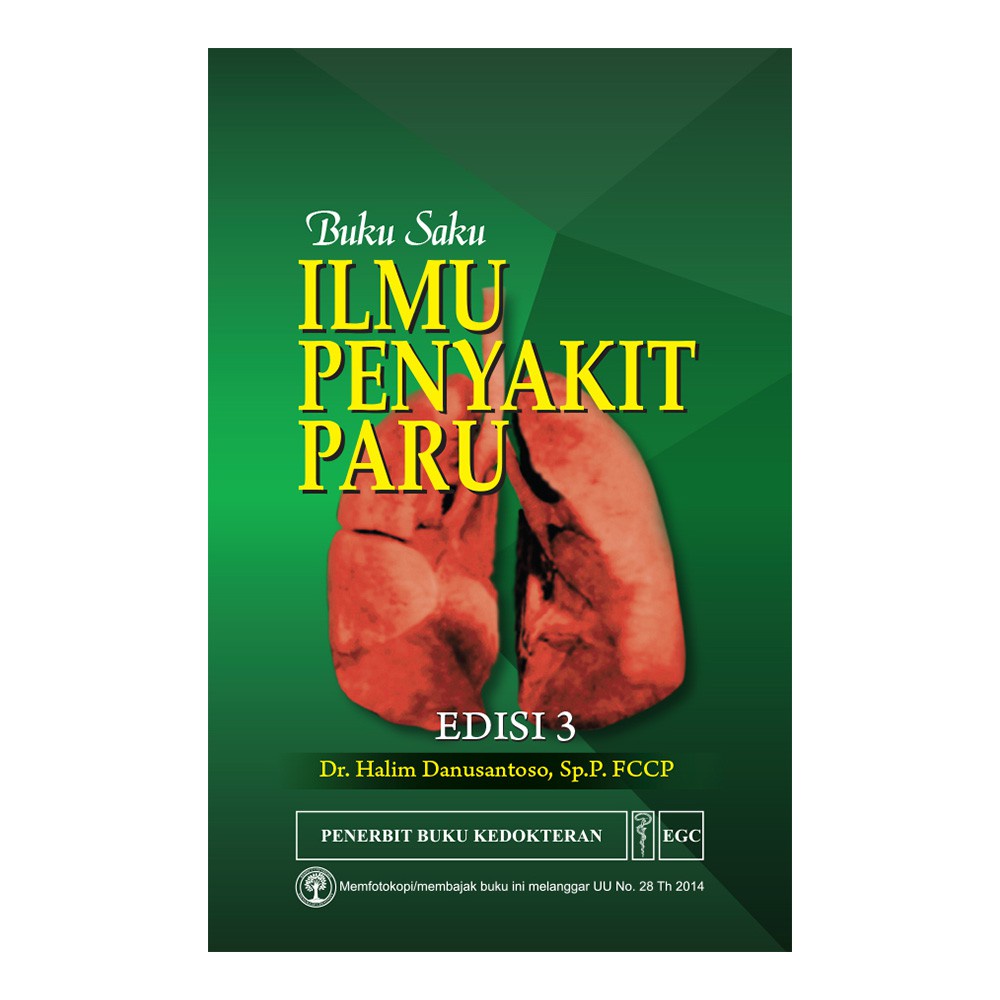 Original Buku Saku Ilmu Penyakit Paru, Ed.3