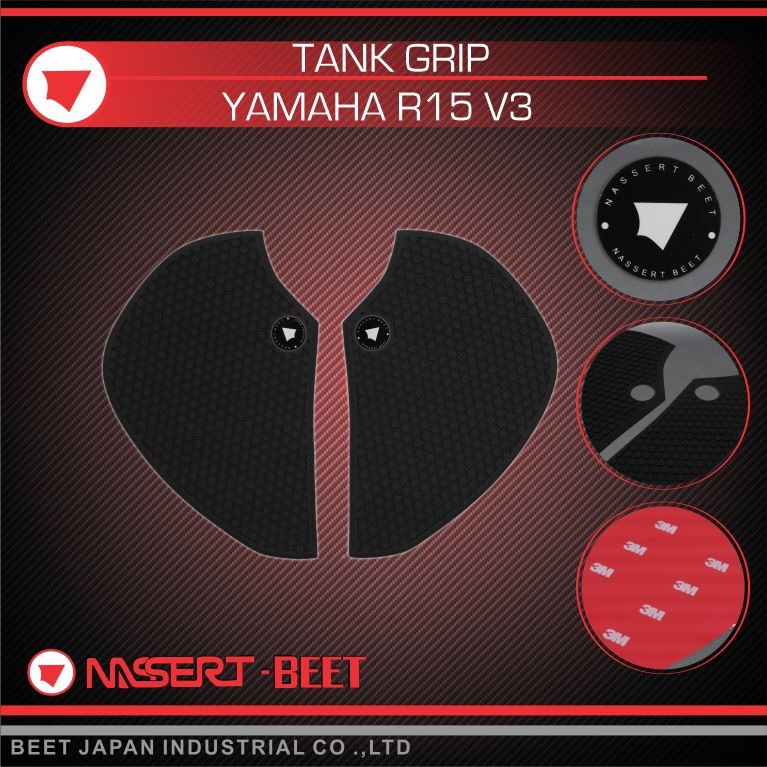 SIDE TANKPAD R15 V3 NASSERT BEET