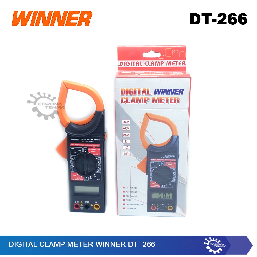 Winner DT-266 - Digital Clamp Meter