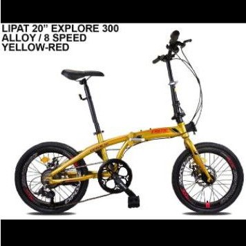 Sepeda Lipat Exotic Explore 300 20inch