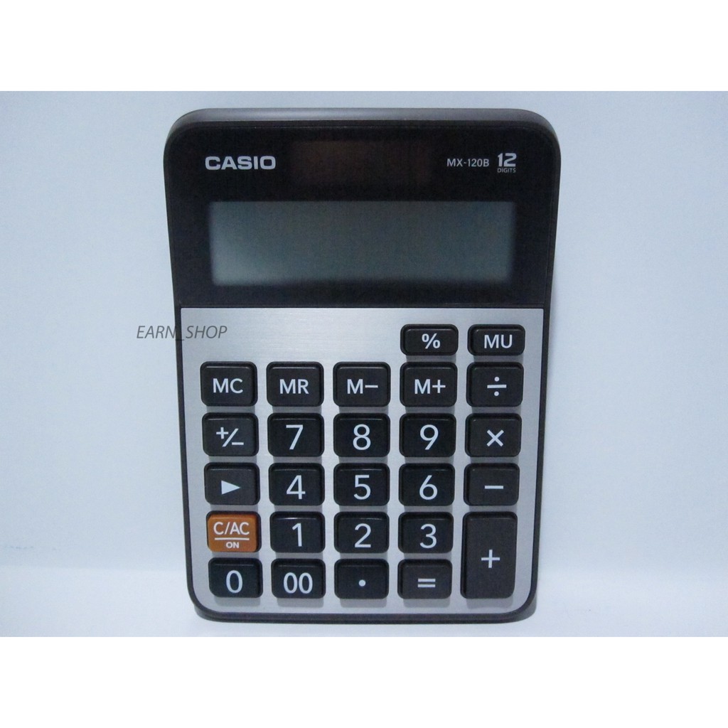 

CASIO KALKULATOR MX-120B HITAM 12 DIGIT