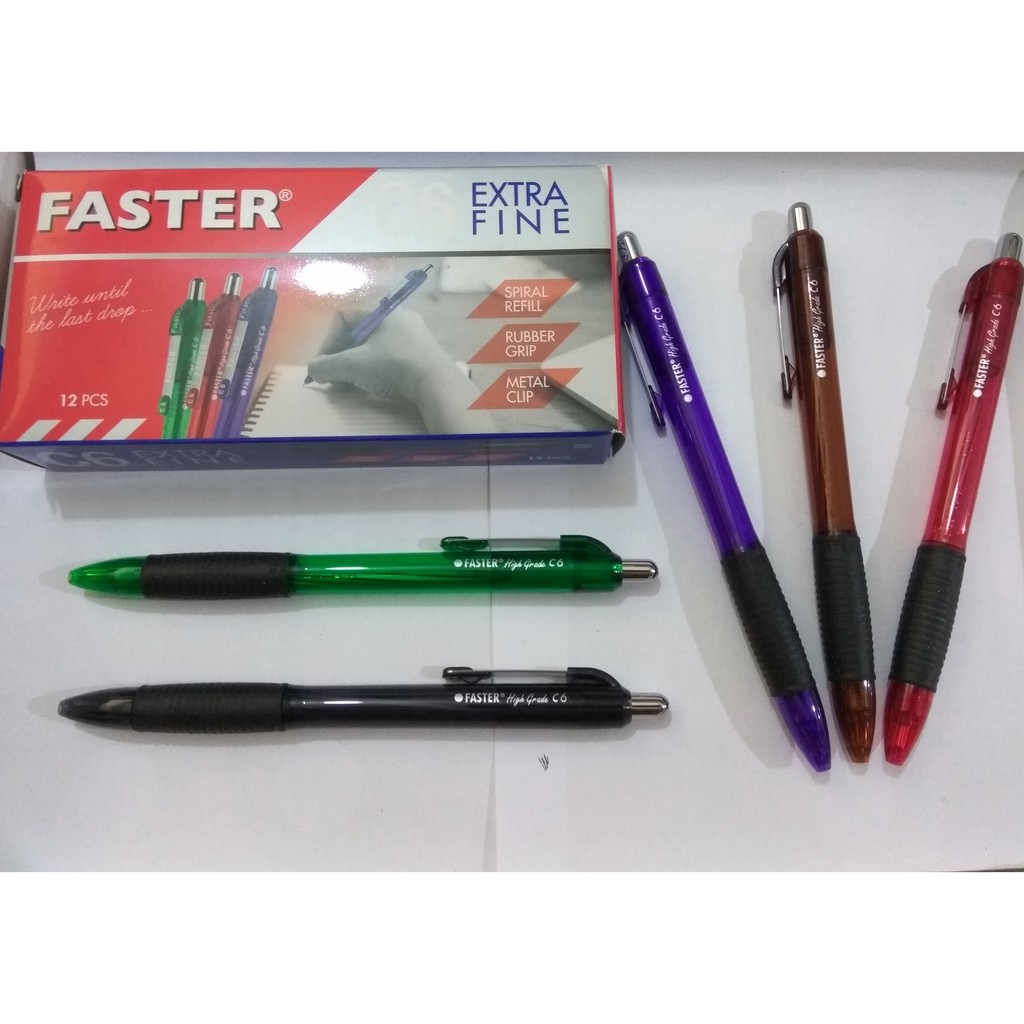 

Pen faster C6