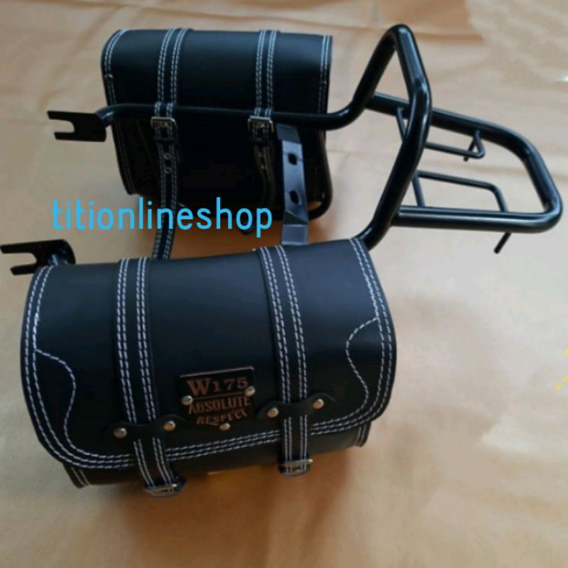 Back Rack + Side bag Kawasaki aksesoris motor Kawasaki