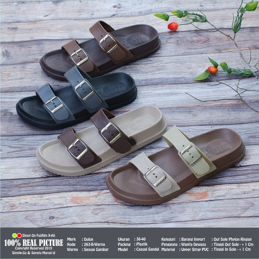 SENDAL PRIA DEWASA DULUX 263 -A SIZE 38-43