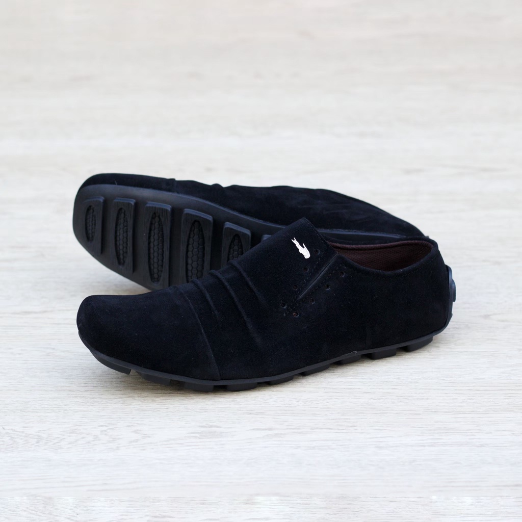 BURAY - SEPATU SLIP ON PRIA LOAFER DEWASA ARARMOR SUEDE PREMIUM CASUAL FORMAL SLIP ON PRIA KERJA KANTOR GURU PNS NYAMAN || SLIP ON PRIA PANSUS 2021