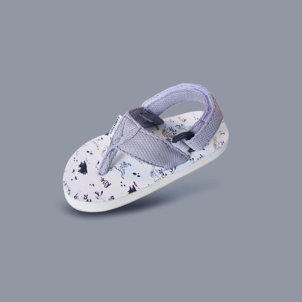 CANDYPOPS Sandal Jepit Anak Altin Dino Grey