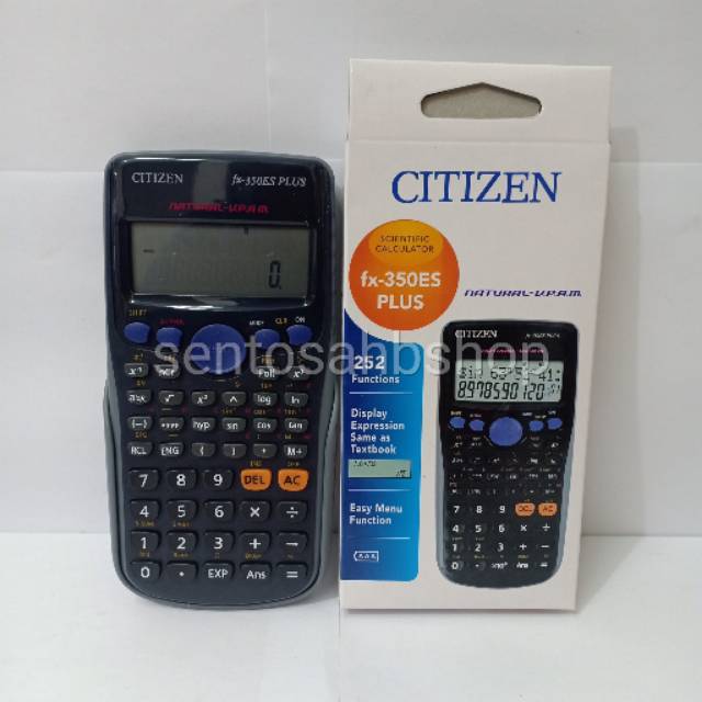 

kalkulator scientific citizen FX 350ES PLUS