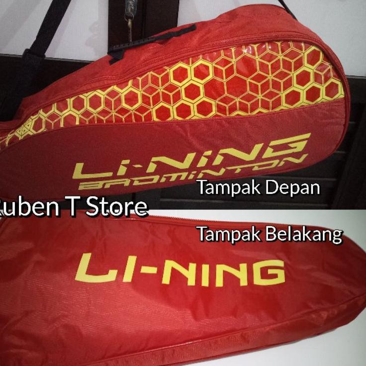 Tas Raket Badminton LINING 3R THERMO Original F76G