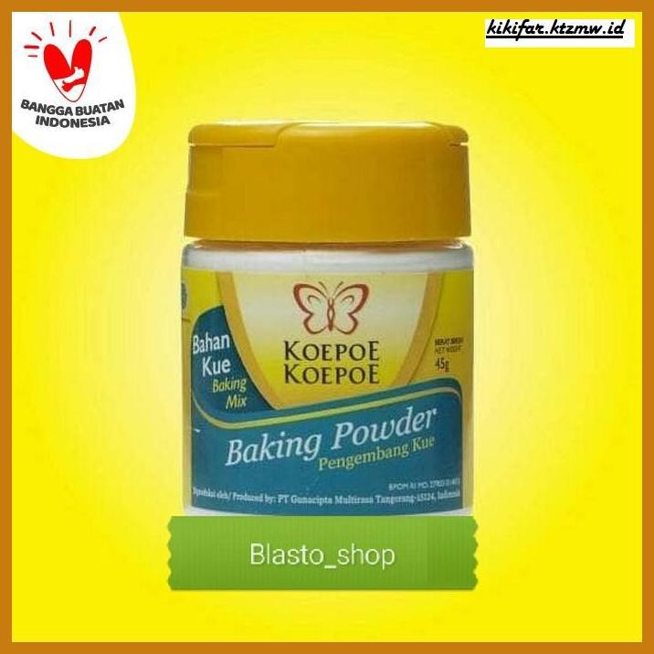 

Redwop-Gnikab- Kupu Kupu Baking Powder 45 G -Hallall.