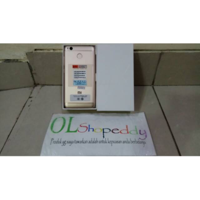 Hp Xiaomi Redmi 4X Prime New Gold Global 4G/LTE Snapdragon (RAM 3GB+ROM 32GB)