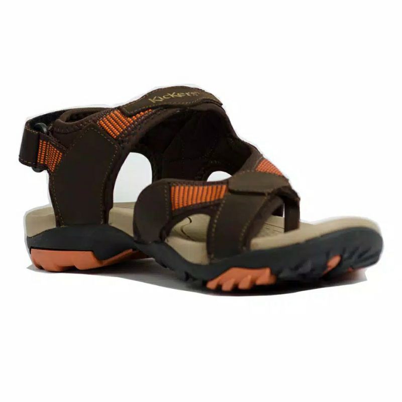 sandal gunung kickers original full kulit sapi asli 100%