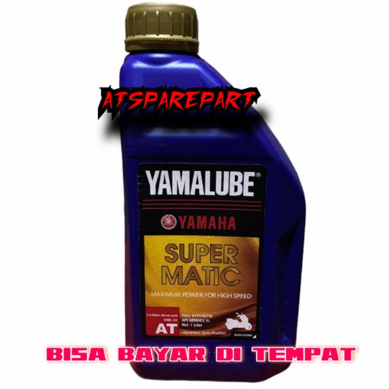 PROMO FLASH SALE ATS OLI YAMALUBE SUPER MATIC 1 LITER SL 10W-40