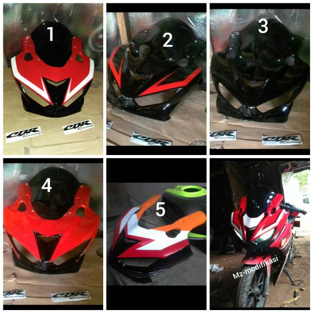 Topeng/kedok cbr150r faceelift model Z1000