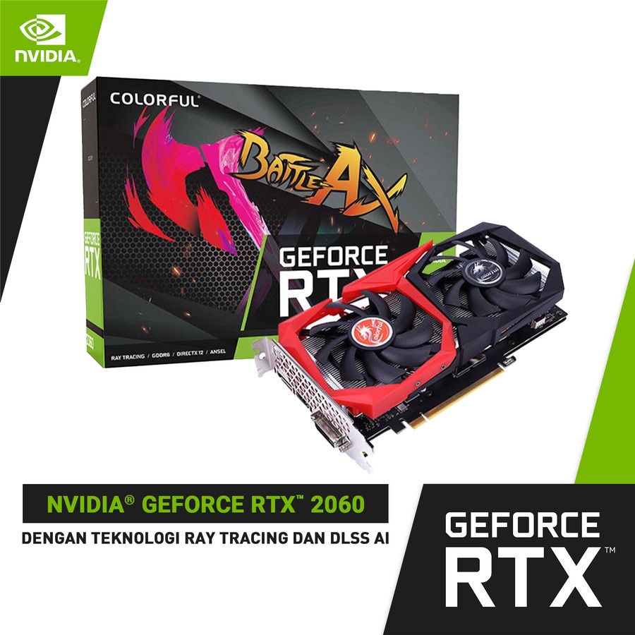 VGA Colorful Geforce RTX 2060 NB-V 6GB - 6 GB GDDR6