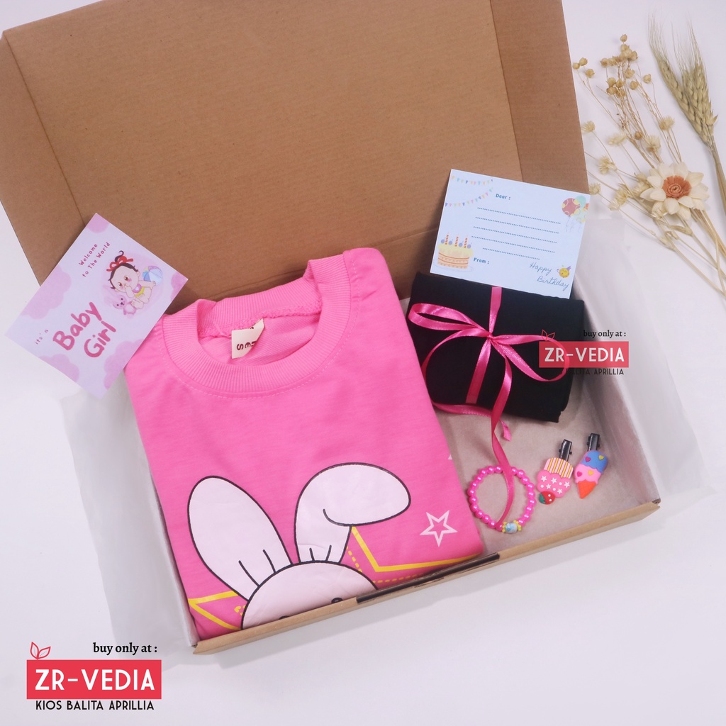 [CHEERFUL]  Hampers set Hadiah Ultah Anak Perempuan 2-7 Tahun / Gift Ulang Tahun Kado Import Murah